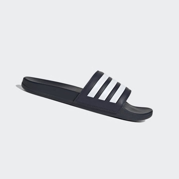 Chanclas Adidas Adilette Comodidad Hombre Chile Azules - VZFILM294