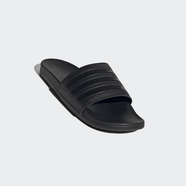 Chanclas Adidas Adilette Comodidad Hombre Chile Negras - ZYCFWL610