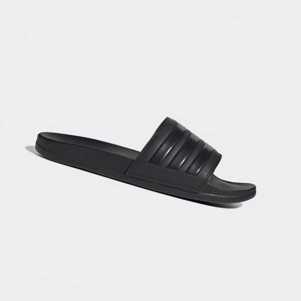 Chanclas Adidas Adilette Comodidad Hombre Chile Negras - ZYCFWL610