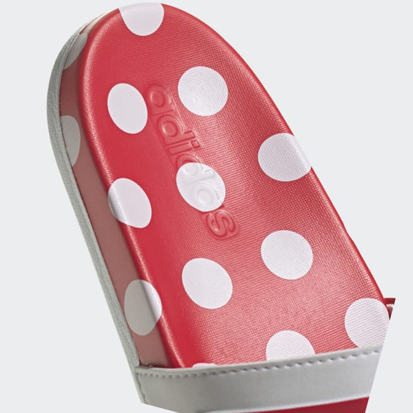 Chanclas Adidas Adilette Comodidad Minnie Mouse Mujer Chile Blancas - WLXOET041