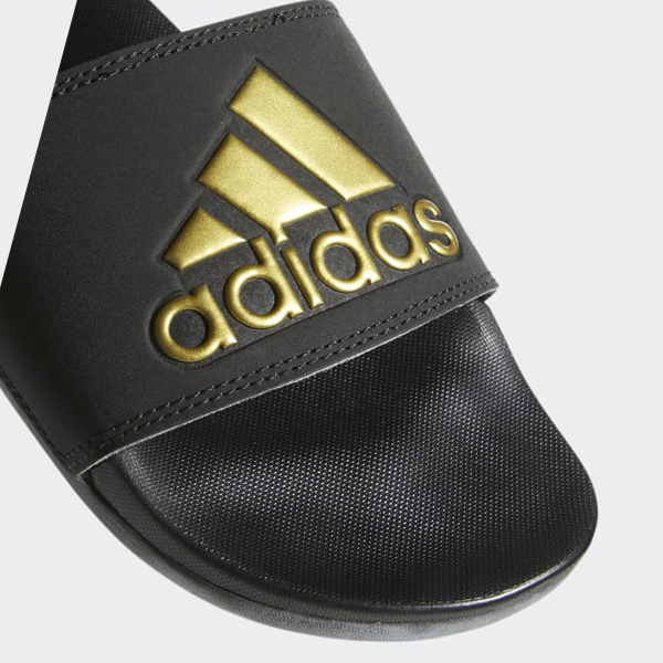 Chanclas Adidas Adilette Comodidad Mujer Chile Negras - CYJABW461