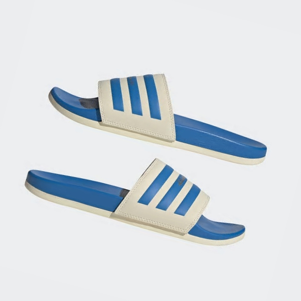 Chanclas Adidas Adilette Comodidad Mujer Chile Beige - KNJFDZ107