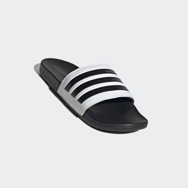 Chanclas Adidas Adilette Comodidad Mujer Chile Blancas - OYUXHM610