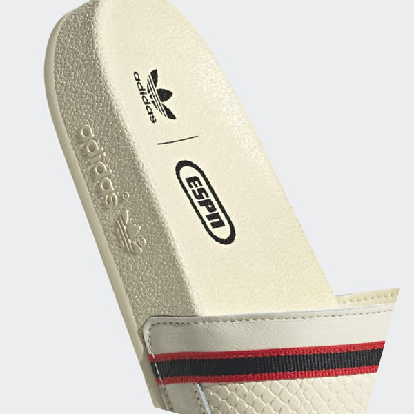 Chanclas Adidas Adilette ESPN 1979 Hombre Chile Blancas - RZFSOD607