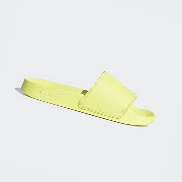 Chanclas Adidas Adilette Lite Hombre Chile Amarillo - JISCYD812