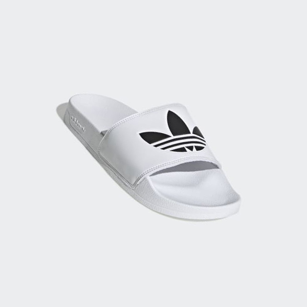 Chanclas Adidas Adilette Lite Hombre Chile Blancas - JEYPUS564