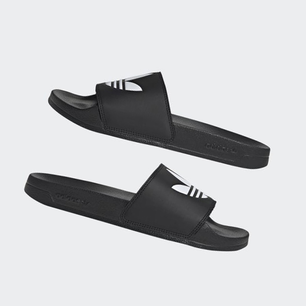 Chanclas Adidas Adilette Lite Hombre Chile Negras - HFRTYM439