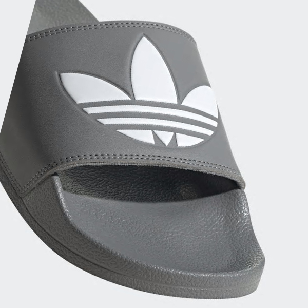 Chanclas Adidas Adilette Lite Mujer Chile Gris - MQWPLY247