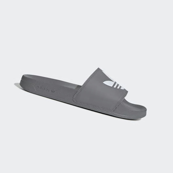 Chanclas Adidas Adilette Lite Mujer Chile Gris - MQWPLY247