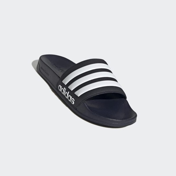 Chanclas Adidas Adilette Shower Hombre Chile Azules - XSUMLK082