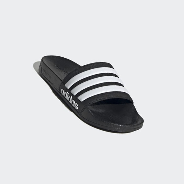 Chanclas Adidas Adilette Shower Hombre Chile Negras - YUTGJV801