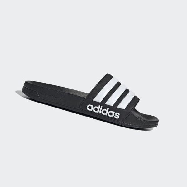 Chanclas Adidas Adilette Shower Hombre Chile Negras - YUTGJV801