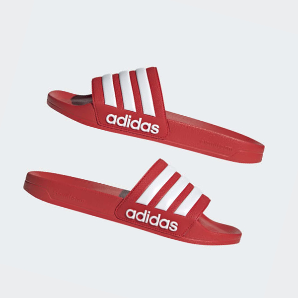 Chanclas Adidas Adilette Shower Hombre Chile Rojas - WBXRMO836