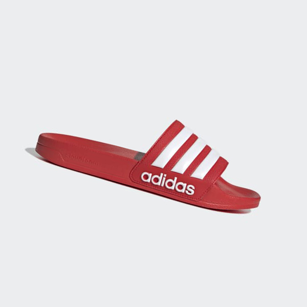 Chanclas Adidas Adilette Shower Hombre Chile Rojas - WBXRMO836