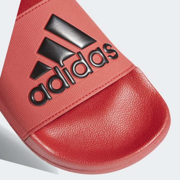 Chanclas Adidas Adilette Shower Mujer Chile Rojas - KHDLPA874