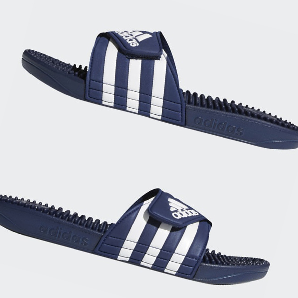 Chanclas Adidas Adissage Hombre Chile Azules - ITWNSB258