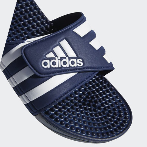 Chanclas Adidas Adissage Hombre Chile Azules - ITWNSB258