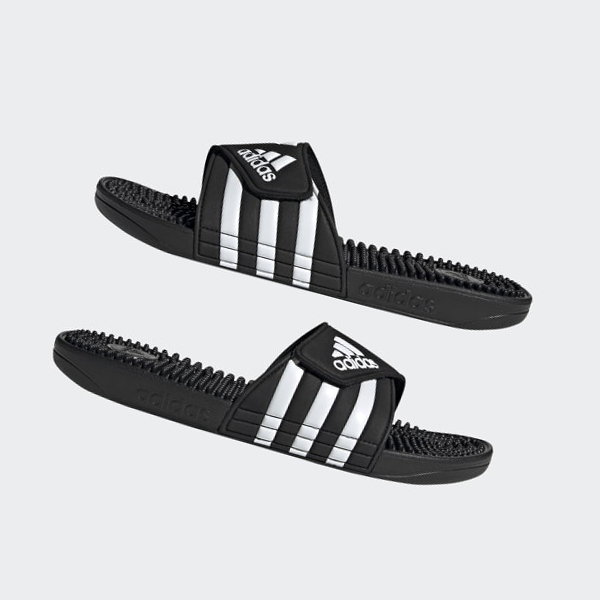 Chanclas Adidas Adissage Hombre Chile Negras - ALPWVZ563