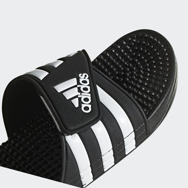 Chanclas Adidas Adissage Mujer Chile Negras - HGNWPT761