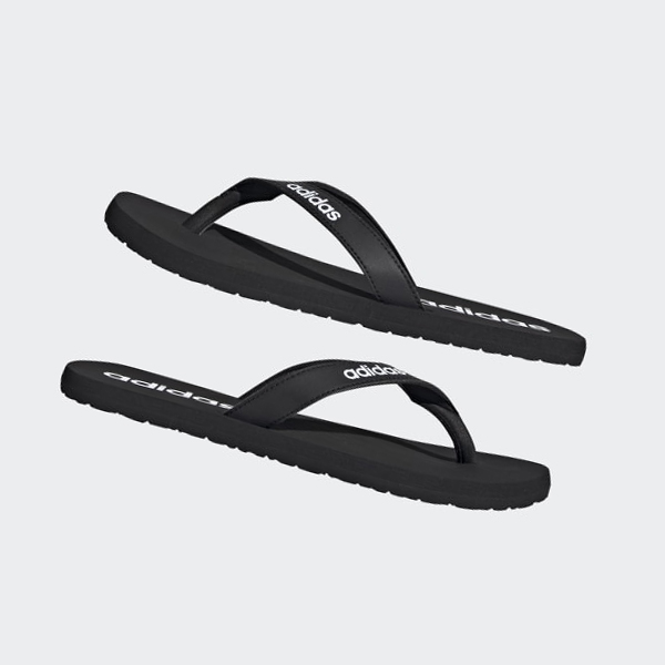 Chanclas Adidas Eezay Flip-Flops Hombre Chile Negras - HZKAOR854