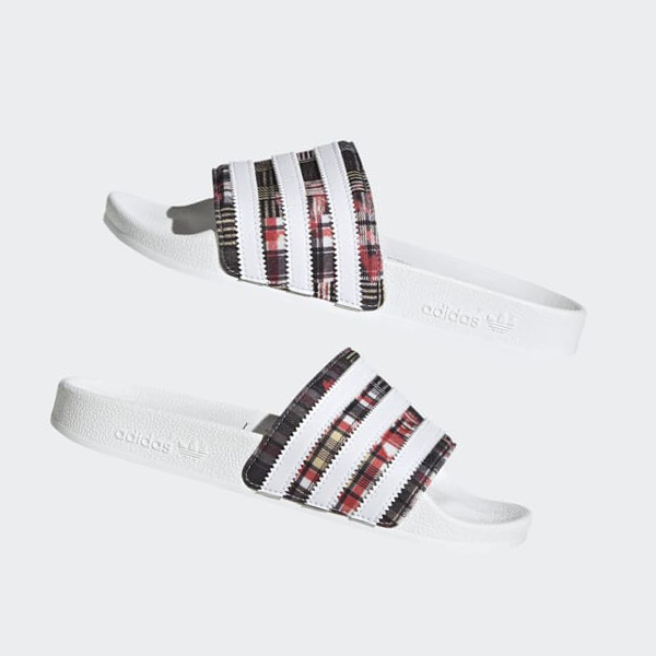 Chanclas Adidas HER Studio London Adilette Mujer Chile Doradas - DISGLE492