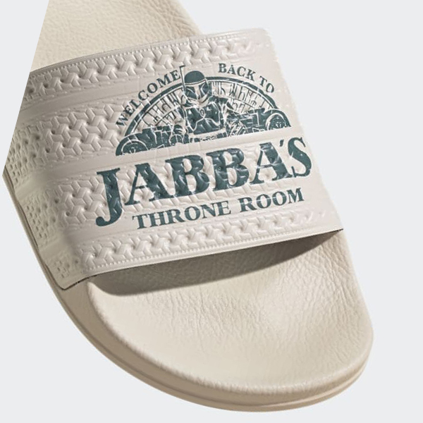 Chanclas Adidas Jabba's Throne Room Adilette Mujer Chile Beige - OGHBLJ052