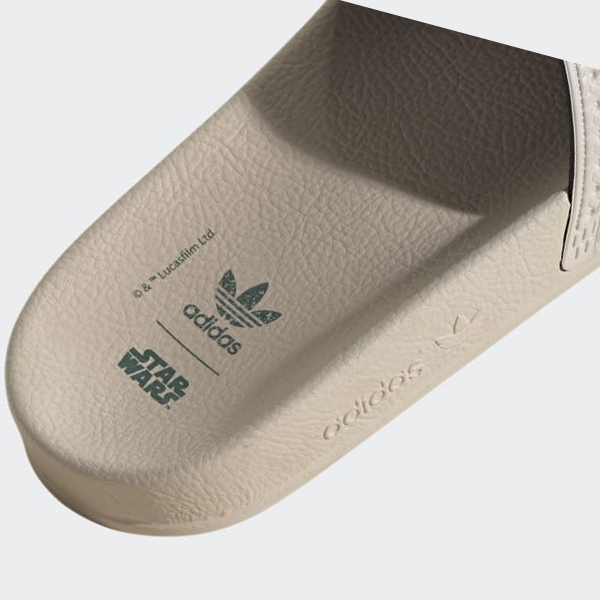 Chanclas Adidas Jabba's Throne Room Adilette Mujer Chile Beige - OGHBLJ052