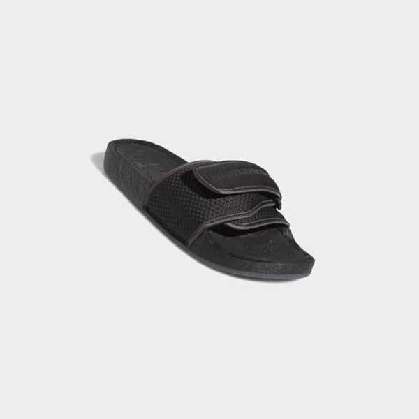 Chanclas Adidas Pharrell Williams Chancletas Hu Hombre Chile Negras - EKDNUF589