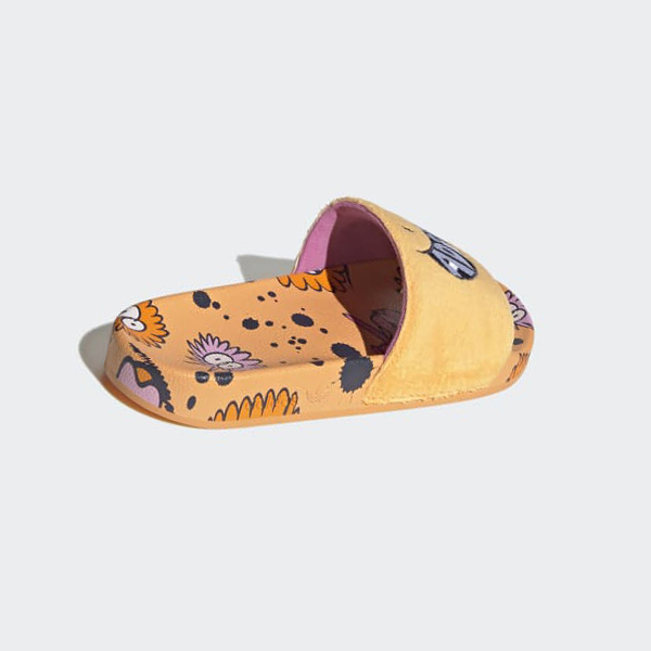 Chanclas Adidas adidas x Kevin Lyons Adilette Hombre Chile Naranjas - TESGNK479