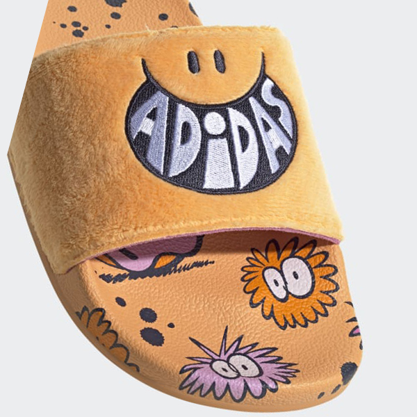 Chanclas Adidas adidas x Kevin Lyons Adilette Hombre Chile Naranjas - TESGNK479