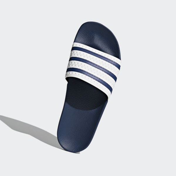 Chanclas Adidas adilette Hombre Chile Azules - AMRTOJ472