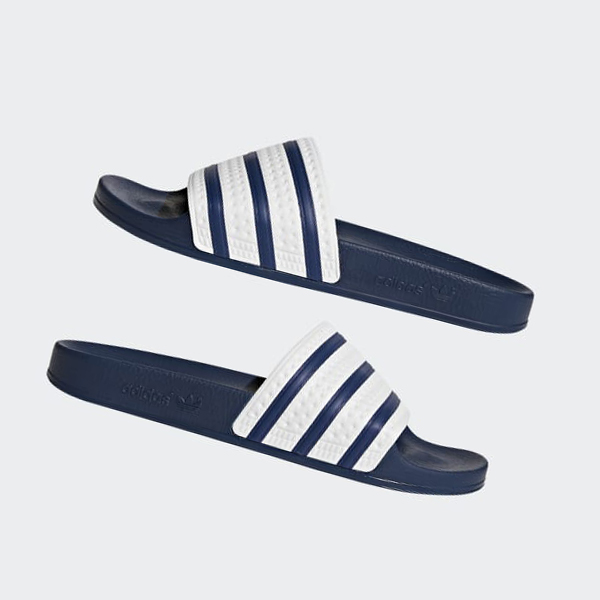 Chanclas Adidas adilette Hombre Chile Azules - AMRTOJ472