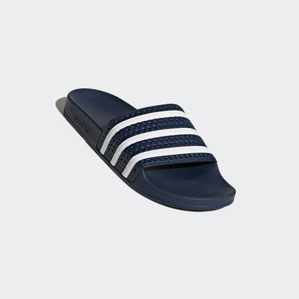 Chanclas Adidas adilette Hombre Chile Azules - BSEFIQ053