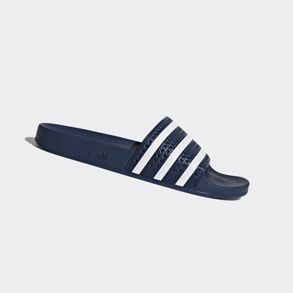 Chanclas Adidas adilette Hombre Chile Azules - BSEFIQ053