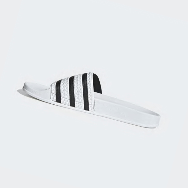 Chanclas Adidas adilette Hombre Chile Blancas - NCHVXB593