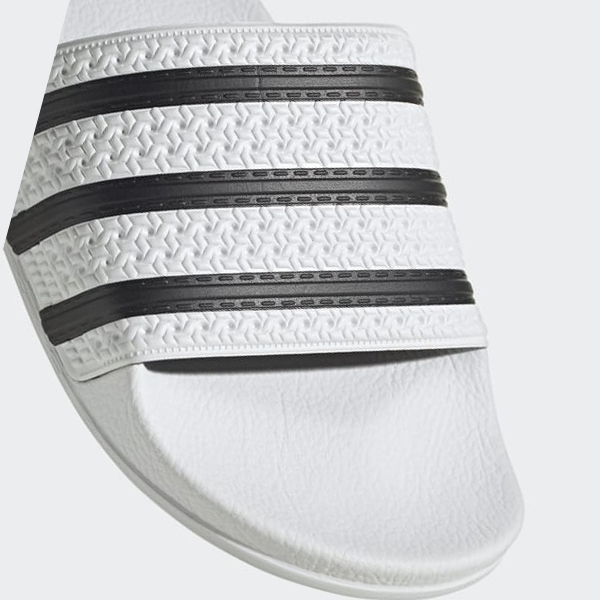 Chanclas Adidas adilette Hombre Chile Blancas - NCHVXB593