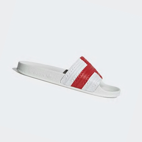 Chanclas Adidas adilette Hombre Chile Blancas - NUWTJK413