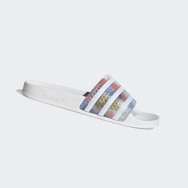 Chanclas Adidas adilette Hombre Chile Blancas - WEPYLT650