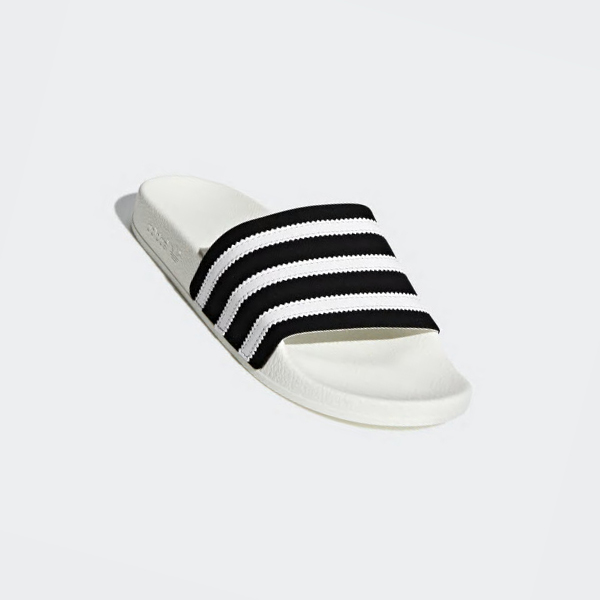 Chanclas Adidas adilette Hombre Chile Blancas - ZFQENP831