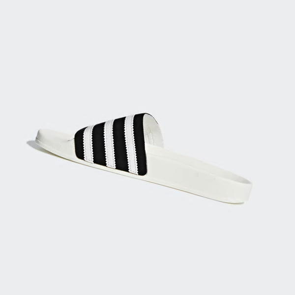 Chanclas Adidas adilette Hombre Chile Blancas - ZFQENP831