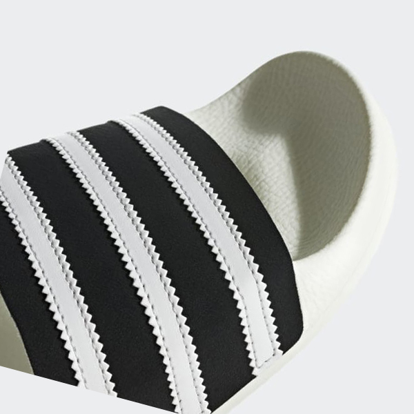 Chanclas Adidas adilette Hombre Chile Blancas - ZFQENP831