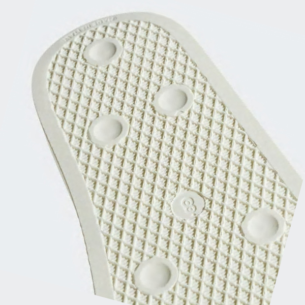 Chanclas Adidas adilette Hombre Chile Blancas - ZFQENP831