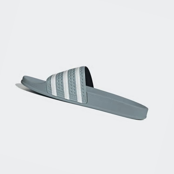 Chanclas Adidas adilette Hombre Chile Gris - TVKBSZ148