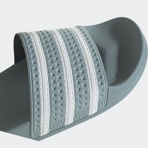 Chanclas Adidas adilette Hombre Chile Gris - TVKBSZ148