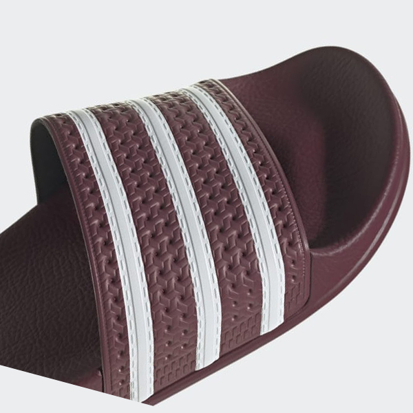 Chanclas Adidas adilette Hombre Chile Marrones - DPJEVT081