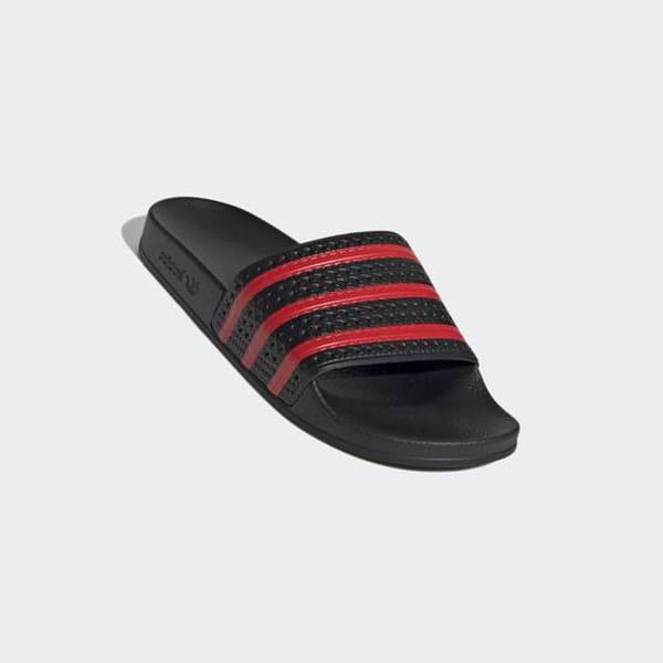 Chanclas Adidas adilette Hombre Chile Negras - BVDRJA394