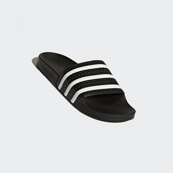 Chanclas Adidas adilette Hombre Chile Negras - WYRIGZ196