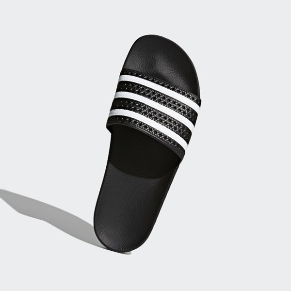 Chanclas Adidas adilette Hombre Chile Negras - WYRIGZ196