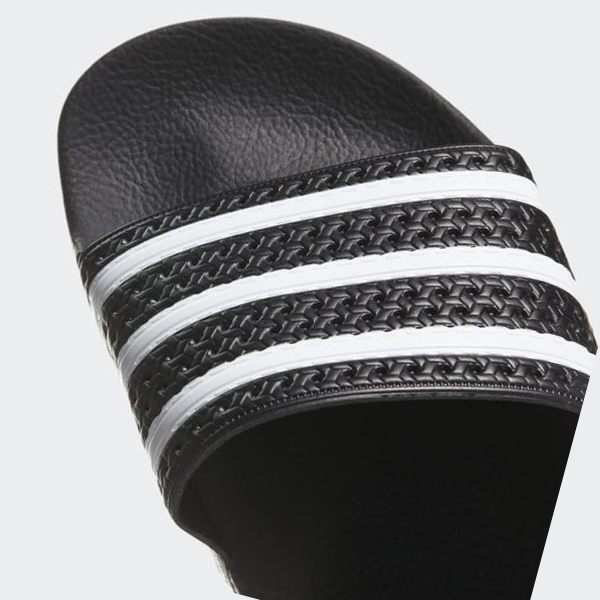 Chanclas Adidas adilette Hombre Chile Negras - WYRIGZ196