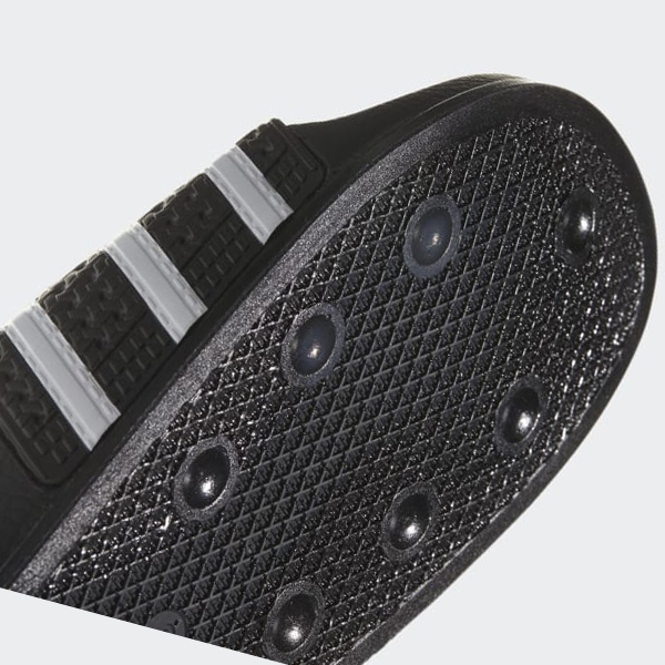 Chanclas Adidas adilette Hombre Chile Negras - WYRIGZ196